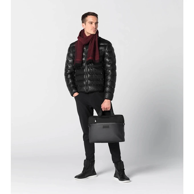 Porsche Design Urban Eco Briefcase M Black 2 Porsche Design Urban Eco Briefcase M Black - Afbeelding 2