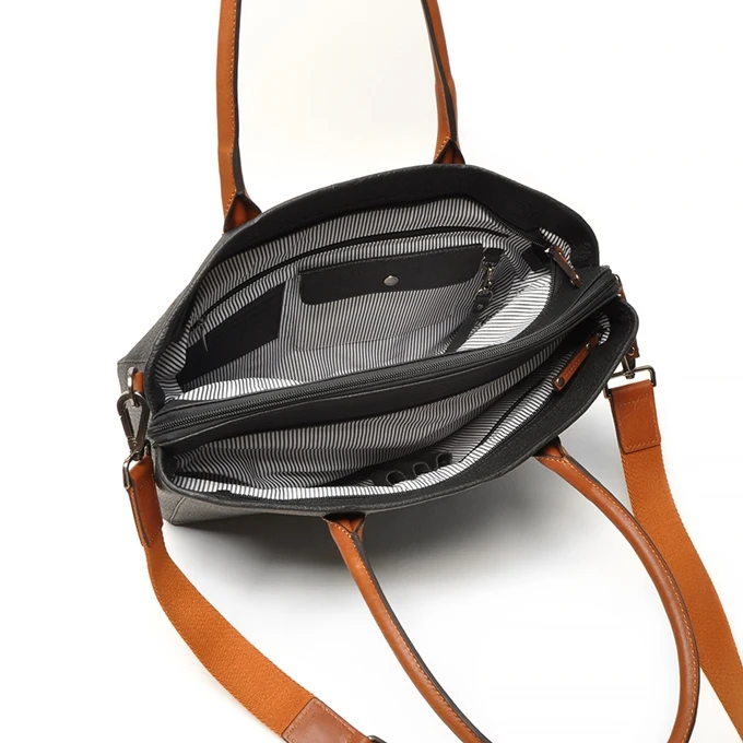 Berba Chamonix Laptopbag 15,6" Black 4 Berba Chamonix Laptopbag 15,6" Black - Afbeelding 4