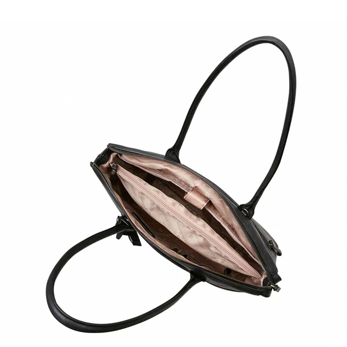 Castelijn & Beerens Carisma Laptop Schoudertas 15.6" + Tablet Zwart 4 Castelijn & Beerens Carisma Laptop Schoudertas 15.6" + Tablet Zwart - Afbeelding 4