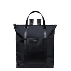Sandqvist Marta Backpack Black With Black Leather