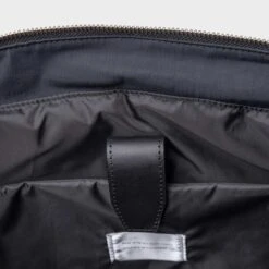 Sandqvist Marta Backpack Black With Black Leather -Ospre Koffers Winkel image 8449