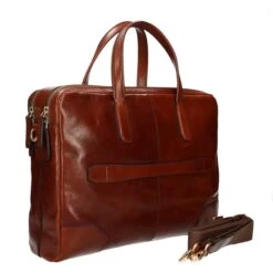 The Bridge Vespucci Briefcase Brown 6 The Bridge Vespucci Briefcase Brown -Ospre Koffers Winkel image 8511