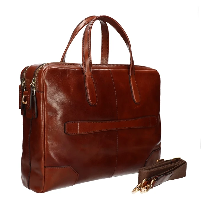 The Bridge Vespucci Briefcase Brown 3 The Bridge Vespucci Briefcase Brown - Afbeelding 3