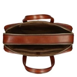 The Bridge Vespucci Briefcase Brown 7 The Bridge Vespucci Briefcase Brown -Ospre Koffers Winkel image 8512