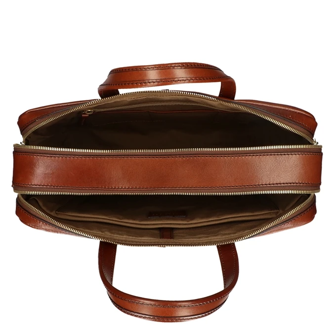 The Bridge Vespucci Briefcase Brown 4 The Bridge Vespucci Briefcase Brown - Afbeelding 4