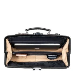 Mutsaers The Classic Aktetas 15'' Zwart Croco -Ospre Koffers Winkel image 8786