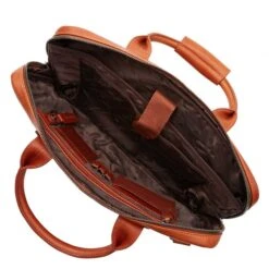 Castelijn & Beerens Firenze Business Laptopbag 15.6" Licht Bruin -Ospre Koffers Winkel image 8796