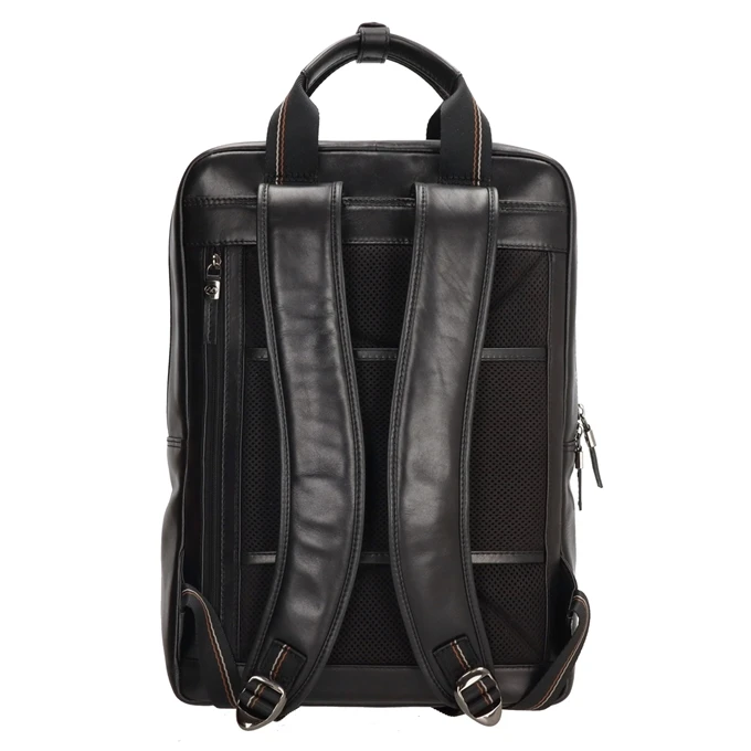 Micmacbags Le Mans Rugtas 15" Black 4 Micmacbags Le Mans Rugtas 15" Black - Afbeelding 4