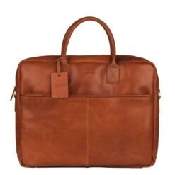 Burkely Vintage Max Worker 17.3" Cognac