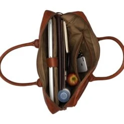 Burkely Vintage Max Worker 17.3" Cognac -Ospre Koffers Winkel image 8822