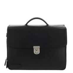 Plevier Vintage Oxford Laptoptas 3 Vaks 15.6" Zwart