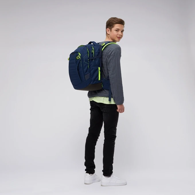 Satch Match School Rugzak Toxic Yellow 2 Satch Match School Rugzak Toxic Yellow - Afbeelding 2