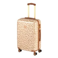 Princess Traveller Animal Print Medium Trolley Leopard