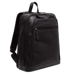 The Chesterfield Brand Detroit Laptoprugzak Zwart