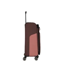 Travelite Viia 4 Wheel Trolley M Expandable Rose 16 Travelite Viia 4 Wheel Trolley M Expandable Rose -Ospre Koffers Winkel image 920