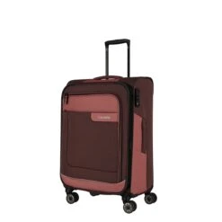 Travelite Viia 4 Wheel Trolley M Expandable Rose 17 Travelite Viia 4 Wheel Trolley M Expandable Rose -Ospre Koffers Winkel image 921