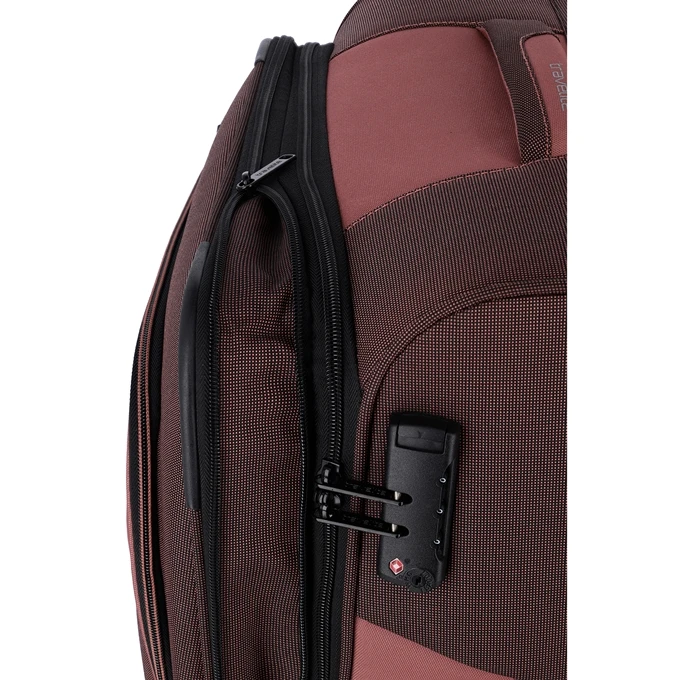 Travelite Viia 4 Wheel Trolley M Expandable Rose 10 Travelite Viia 4 Wheel Trolley M Expandable Rose - Afbeelding 10