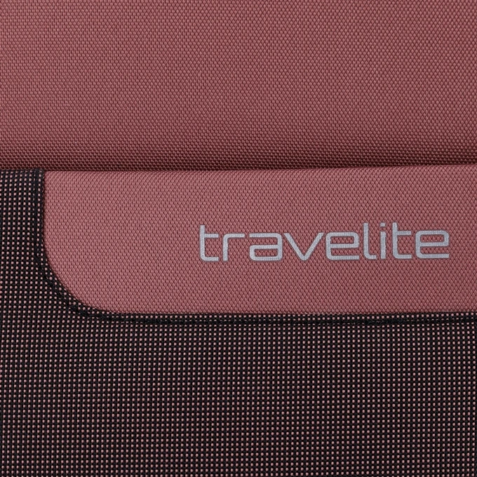 Travelite Viia 4 Wheel Trolley M Expandable Rose 12 Travelite Viia 4 Wheel Trolley M Expandable Rose - Afbeelding 12