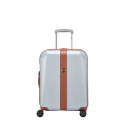Delsey Promenade Hard 2.0 Cabin Trolley 55 Argent