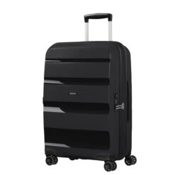 American Tourister Bon Air DLX Spinner 66 Expandable Black -Ospre Koffers Winkel image 947