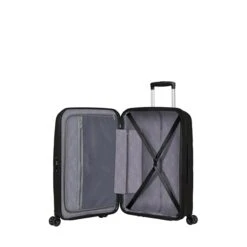 American Tourister Bon Air DLX Spinner 66 Expandable Black -Ospre Koffers Winkel image 952