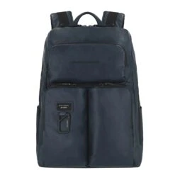 Piquadro Harper 15'' Laptop Backpack Blue