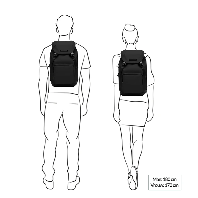 Horizn Studios Sofo Backpack City Black 2 Horizn Studios Sofo Backpack City Black - Afbeelding 2