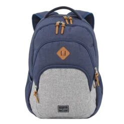 Travelite Basics Backpack Melange Navy/grey